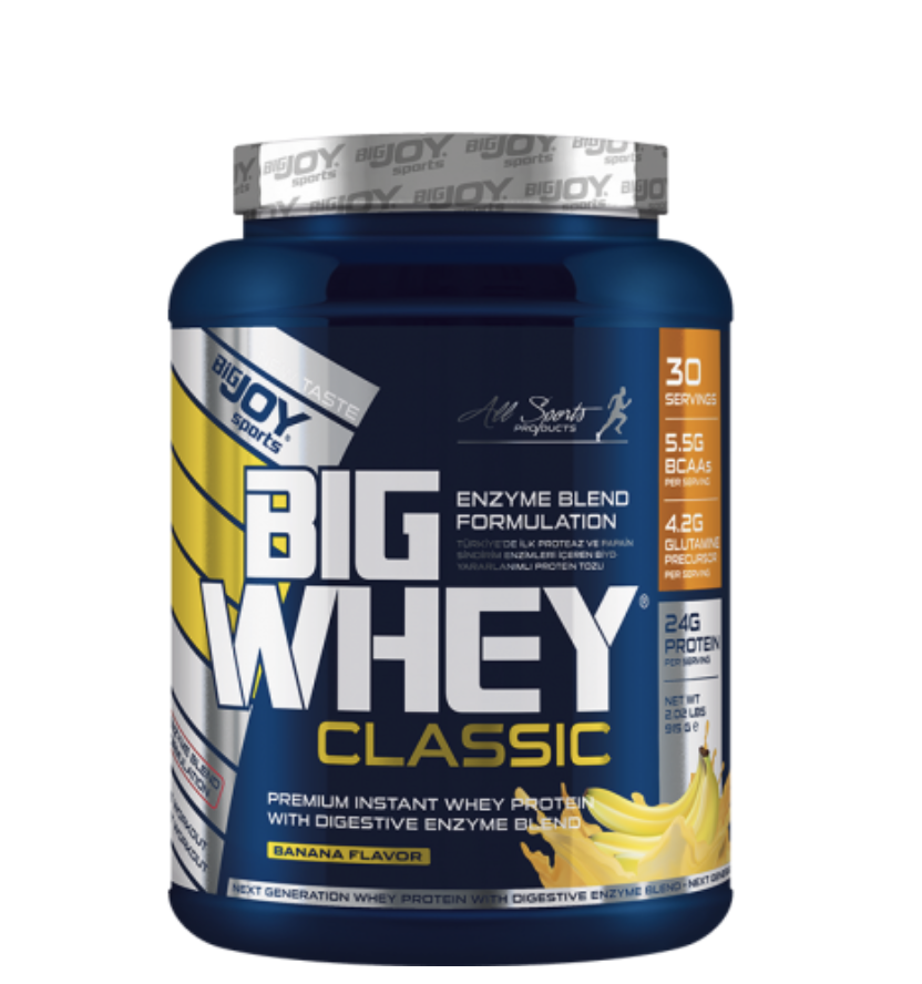 Bigjoy Sports BIGWHEY Whey Protein Classic Muz 990g 30 Servis