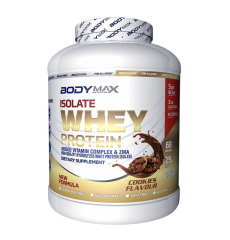 Bodymax Isolate Whey Protein Tozu 2040 Gr 68 Servis Kurabiye Aromalı