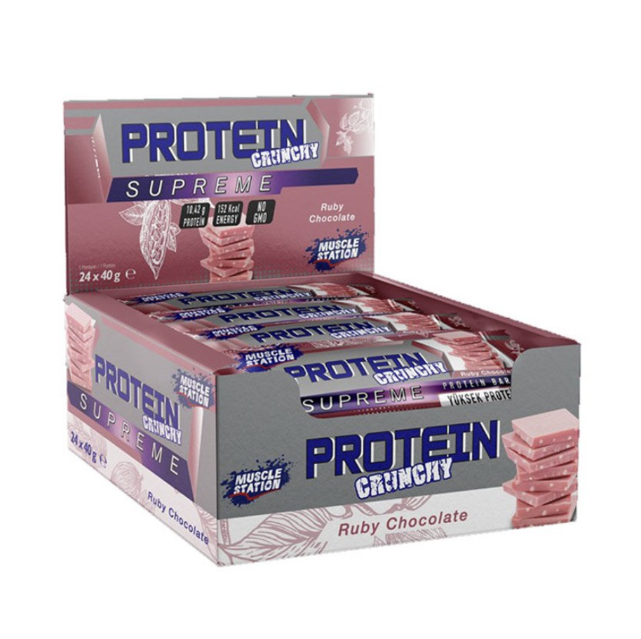 PROTEİN CRUNCY RUBY CHOCOLATE 24 X 40 GR