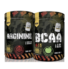 SAT NUTRITION BCAA 300 GR + ARGININE 300 GR NAR AROMALI