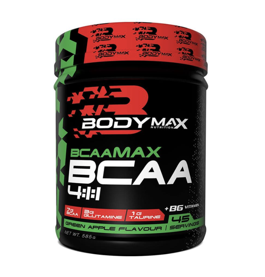 Bodymax2 BcaaMax Bcaa 4:1:1 585 Gr 45 Servis Yeşil Elma