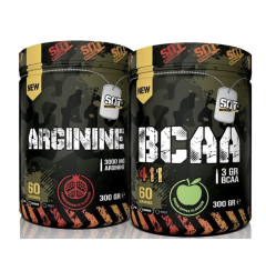 SAT NUTRITION BCAA 300 GR + ARGININE 300 GR NAR AROMALI