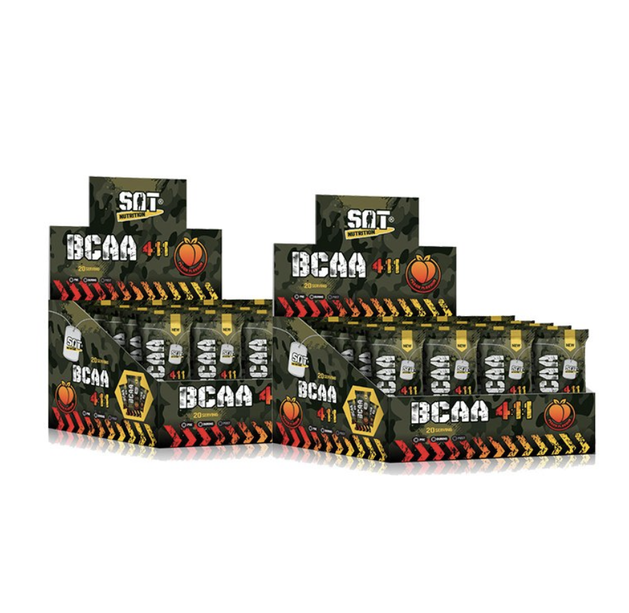 SAT NUTRİTİON BCAA 4:1:1 20x7 GR. ŞEFTALİ AROMALI 2 X KUTU