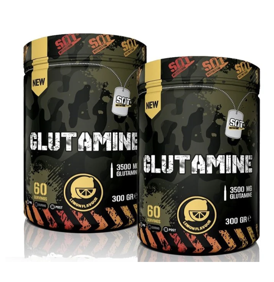 SAT NUTRİTİON GLUTAMINE 300 GR LİMON AROMALI 2 ADET