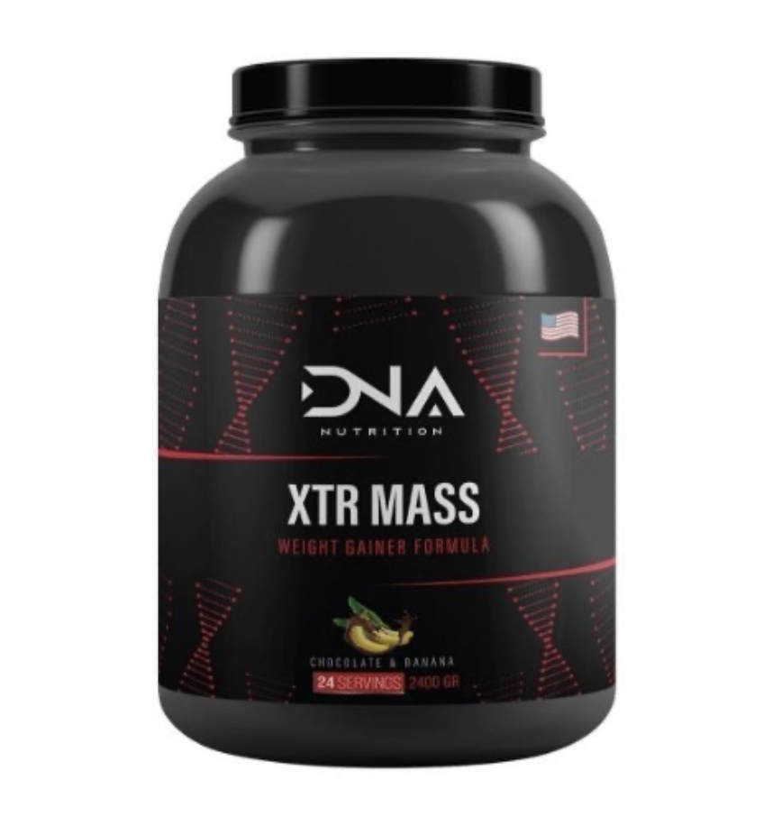 DNA Nutrition XTR Mass Weight Gainer Formula 2400gr Çikolata & Muz Aromalı