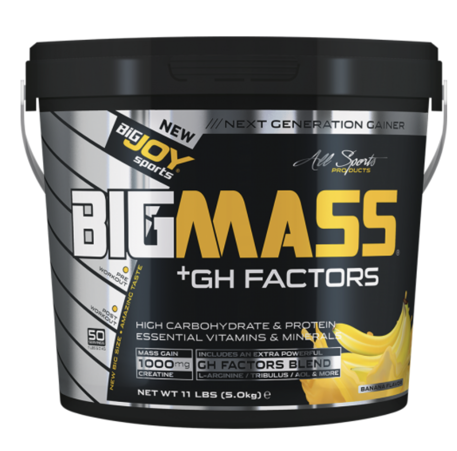 Bigjoy BIGMASS Gainer GH FACTORS MUZ 5kg