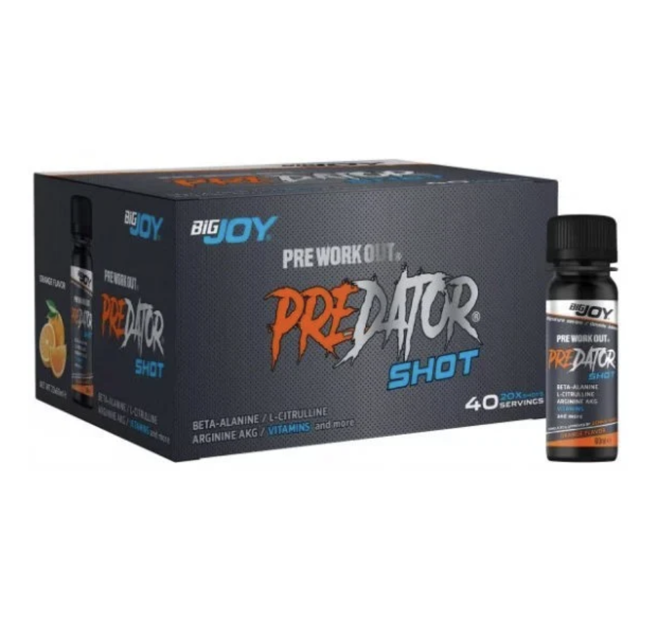 Bigjoy Sports Predator Shot Portakal 20 x 60ml