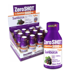 ZeroShot 3000mg + Plus Sambucus K.Portakal Aroma 60ml x 12 şişe