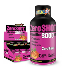 ZeroShot 3000mg Şeftali -60ml x 12 şişe