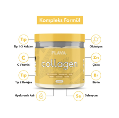 Flava Collagen Kolejen Tüketiminin En Lezzetli Hali 250 gr MANGO