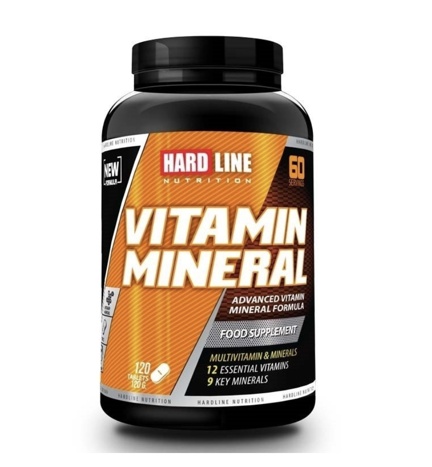 Hardline Vitamin Mineral 120 Tablet